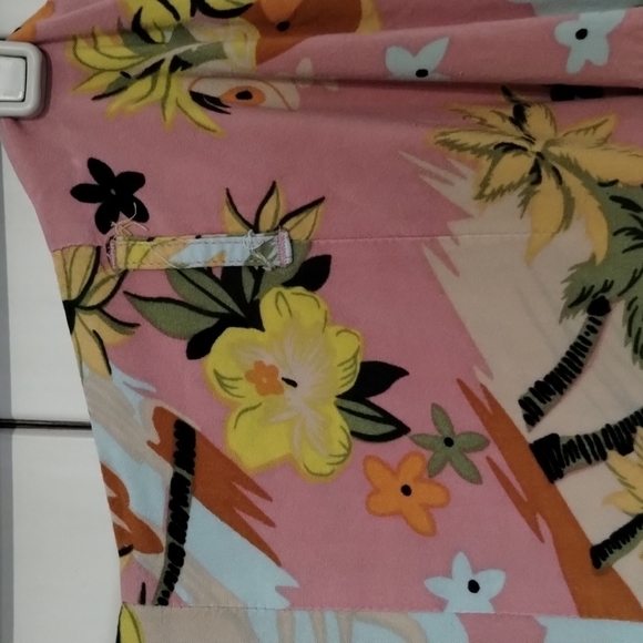 ASOS maxi skirt long floral button 90s inspired size 8 hawaiian floral ASOS - Picture 5 of 8